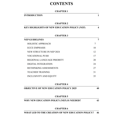 National Education Policy 2024-25