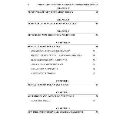 National Education Policy 2024-25