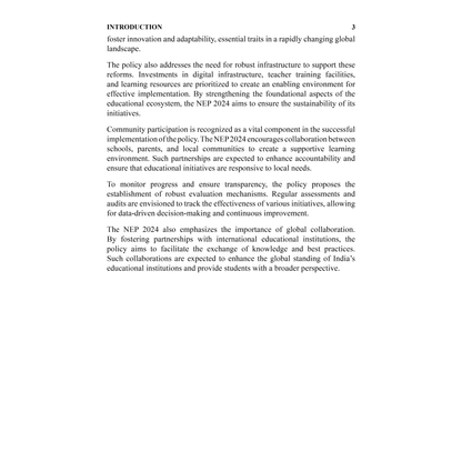 National Education Policy 2024-25