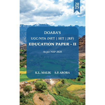 Doaba’s UGC/NTA (NET | SET | JRF) Education Paper - II (2025 Edition)