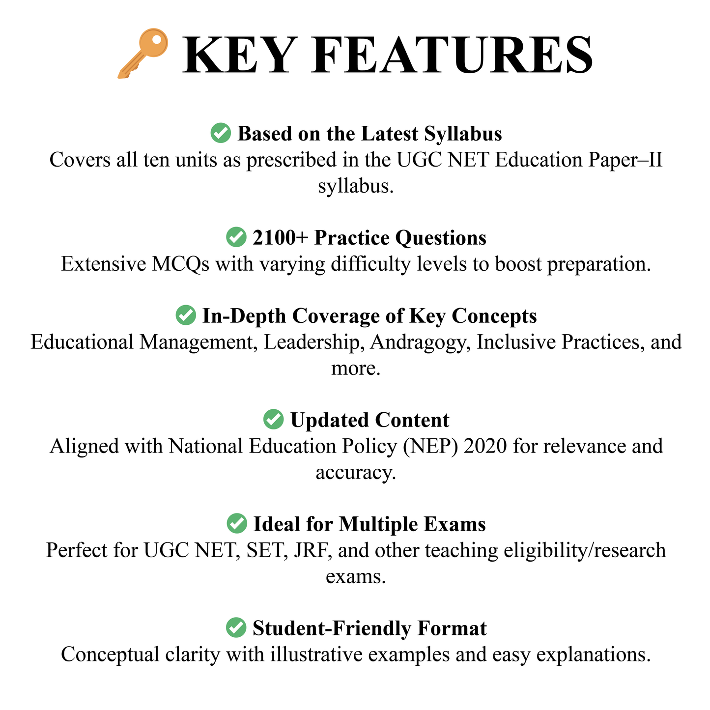Doaba’s UGC/NTA (NET | SET | JRF) Education Paper - II (2025 Edition)