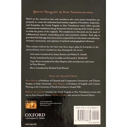 Greek Tragedy in New Translations - The Complete Euripides