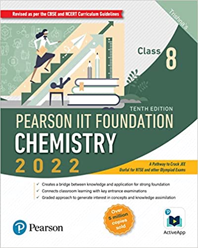 Pearson IIT Foundation Chemistry Class 8 (10th Edition)