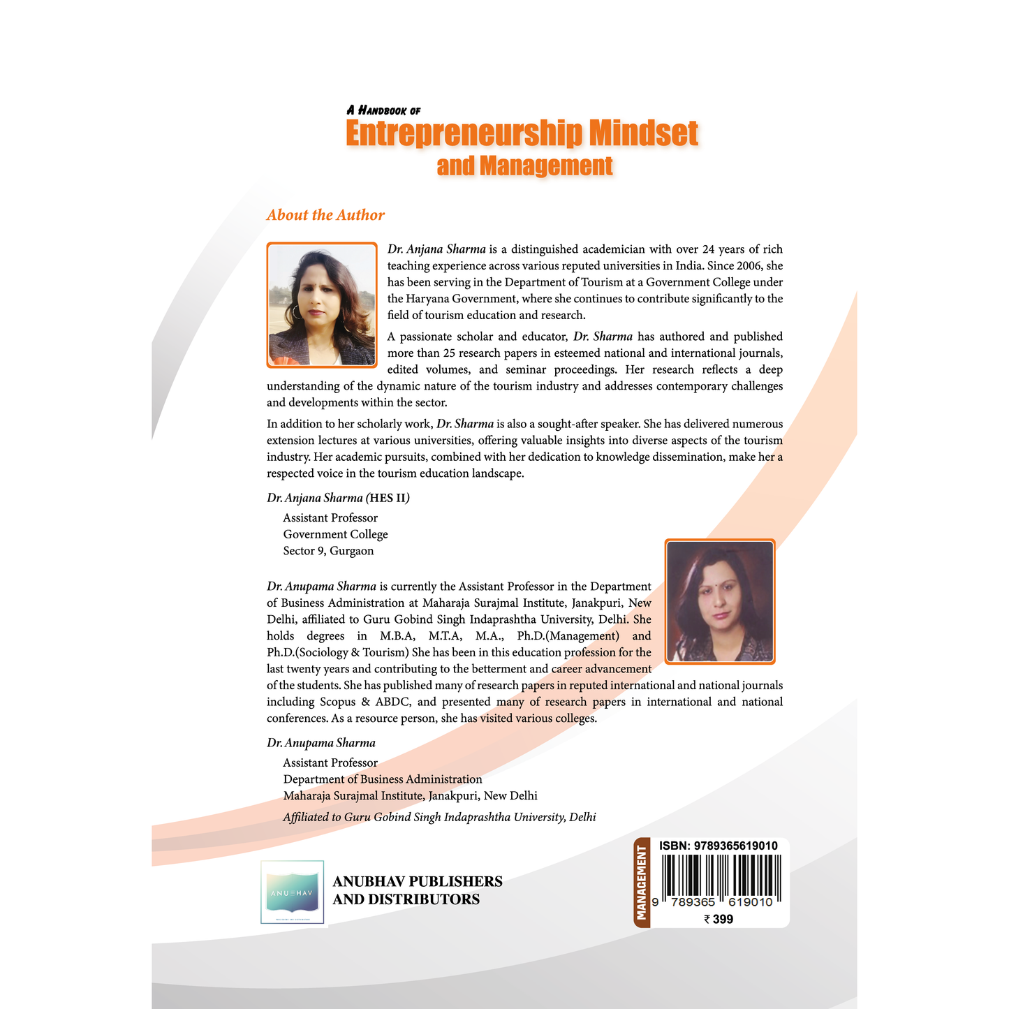 Entrepreneurship Mindset and Management: A Handbook