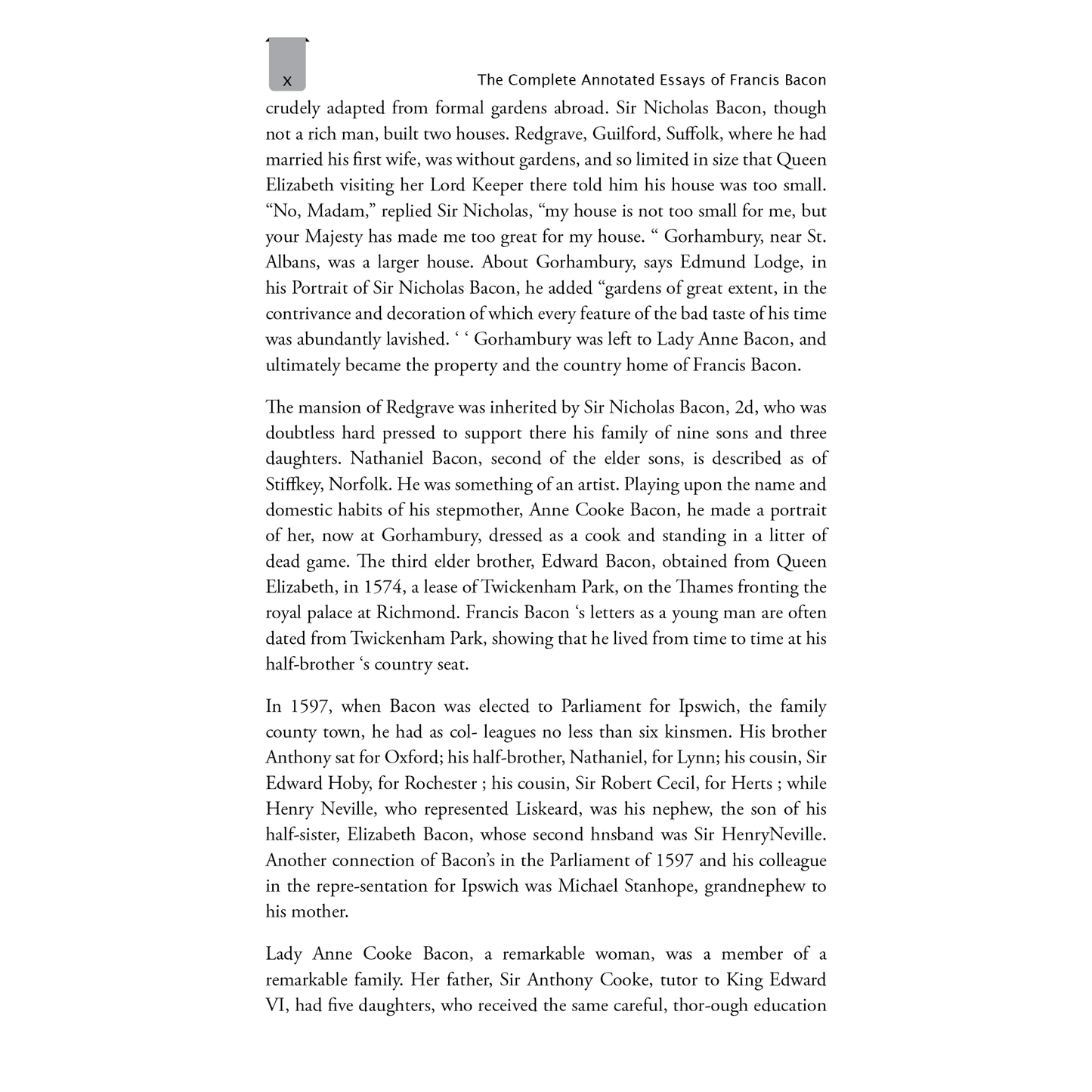 The Complete Annotated Essays of Francis Bacon