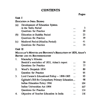 Development of Educational System in India