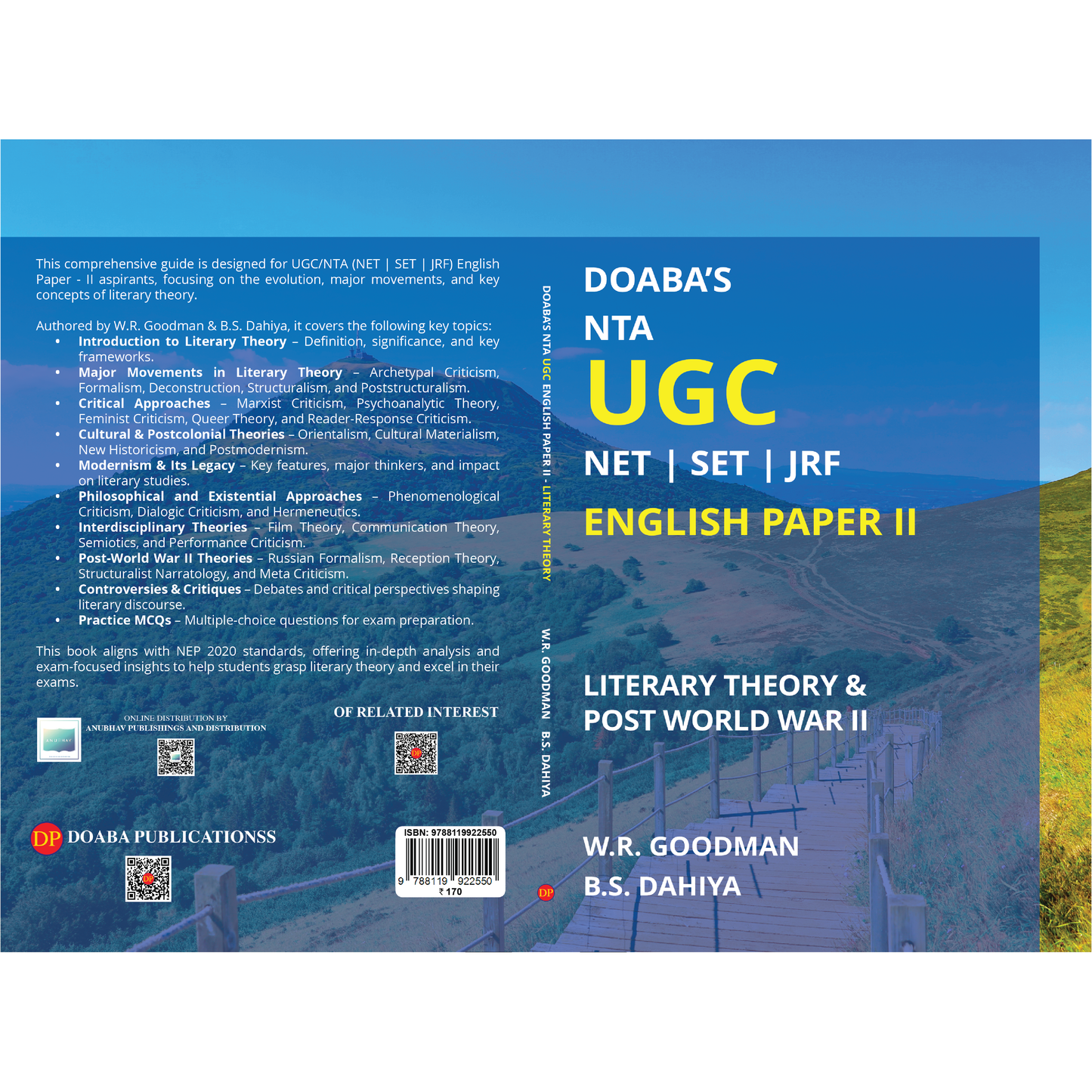 Doaba’s NTA UGC NET | SET | JRF English Paper II – Literary Theory & Post World War II