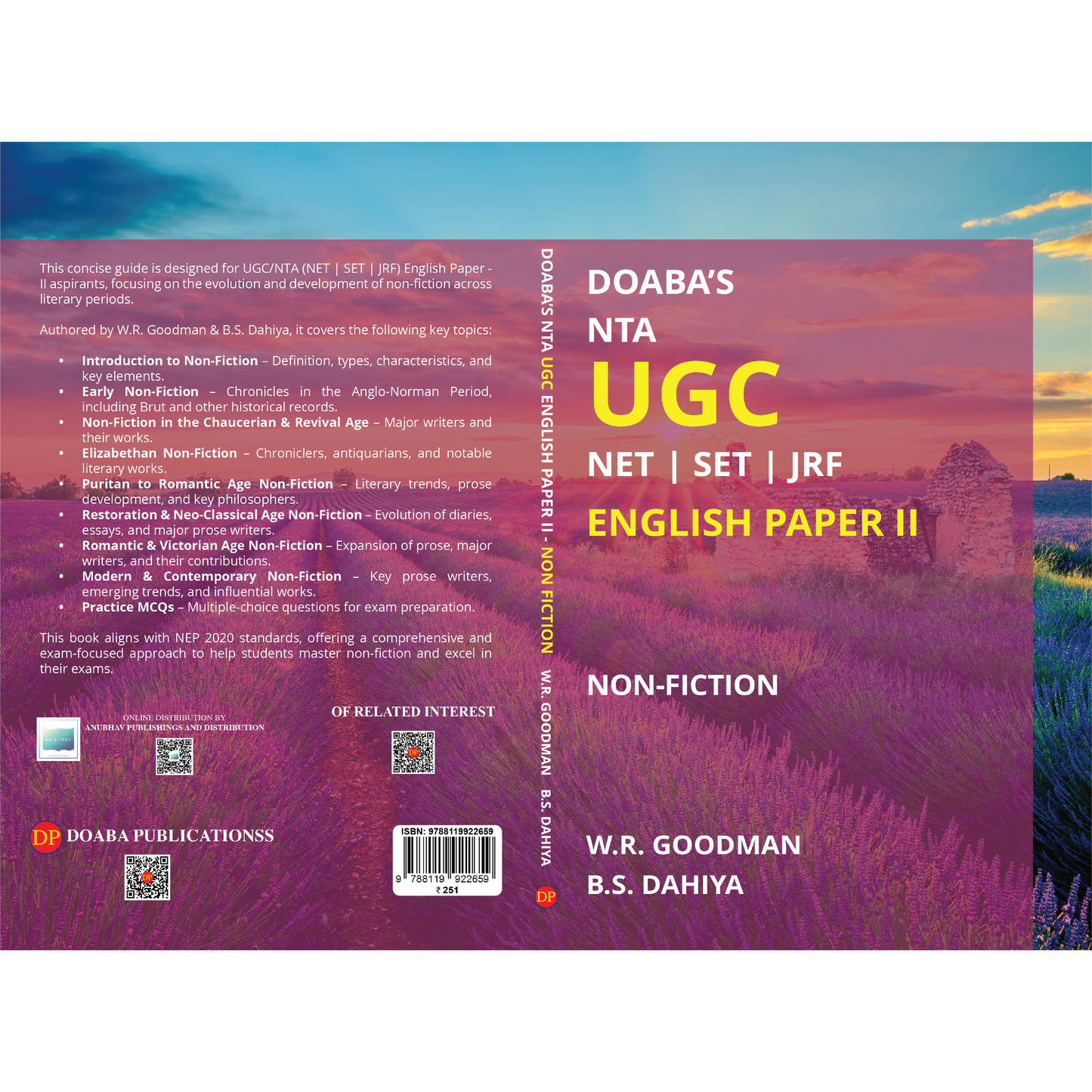 Doaba’s NTA UGC NET | SET | JRF English Paper II - Non Fiction