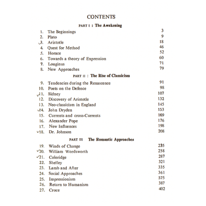 An Introduction to Literary Criticism: A Reader