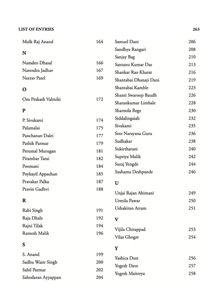 Dalit Writers of India
