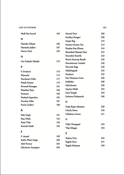 Dalit Writers of India