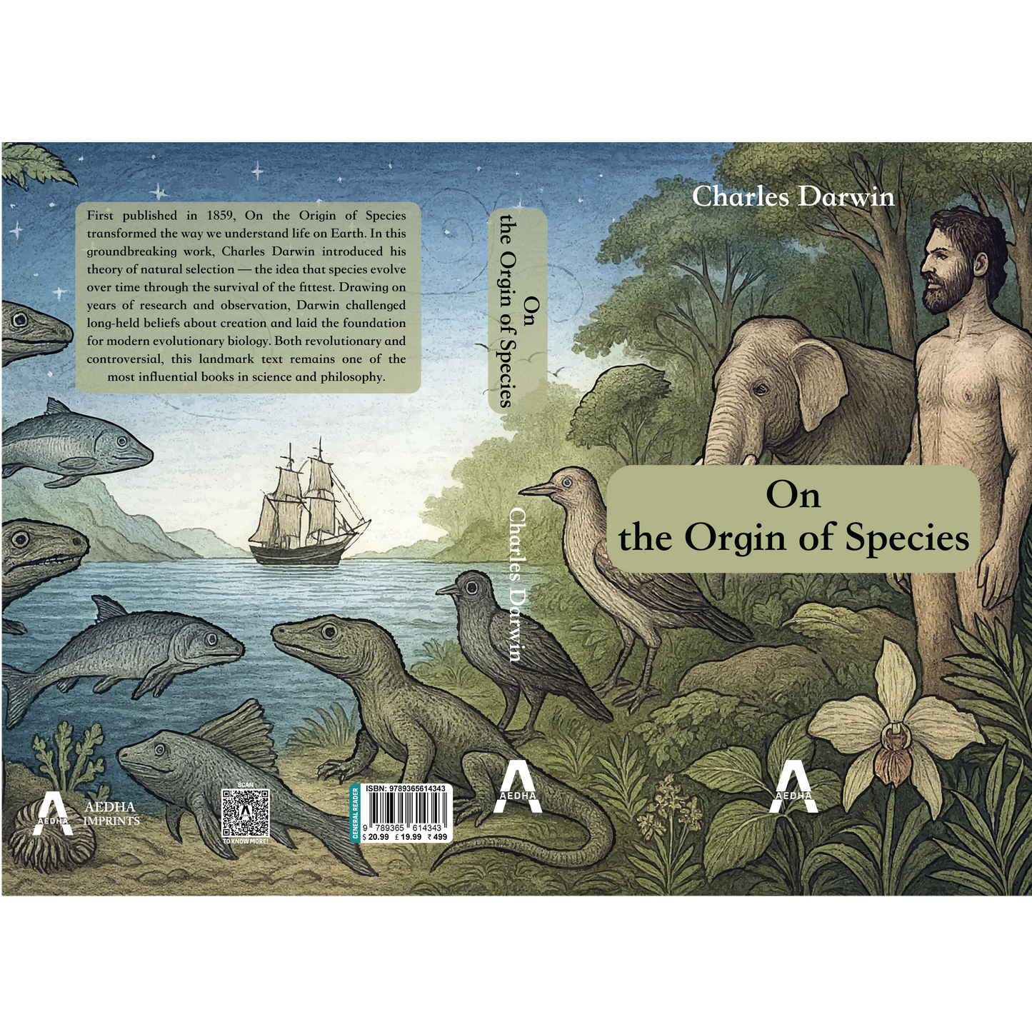 On the Origin of Species: By Means of Natural Selection | Charles Darwin (2025 Aedha Imprints Edition)